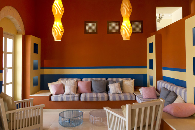 guest sitting room interior