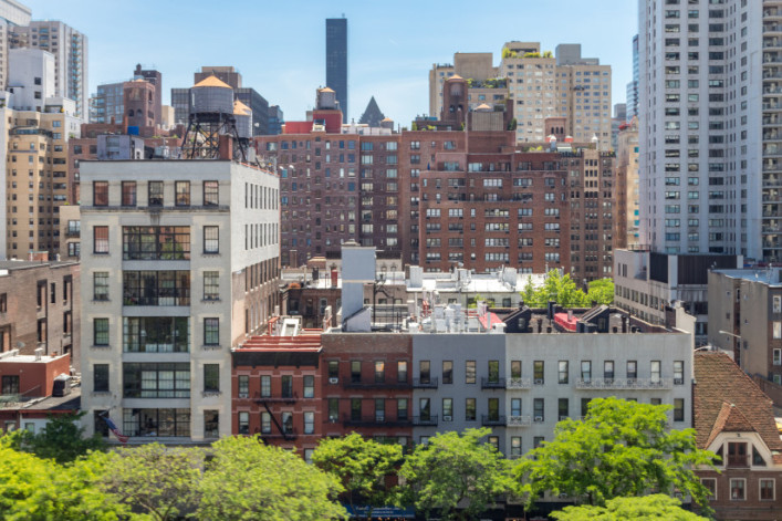 Image of a set of buildings in New York City