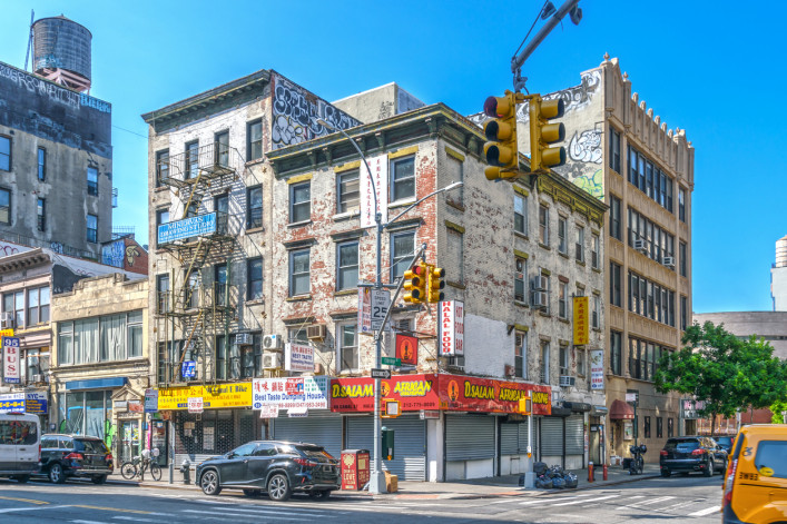 Buildings on the Lower East Side of Manhattan