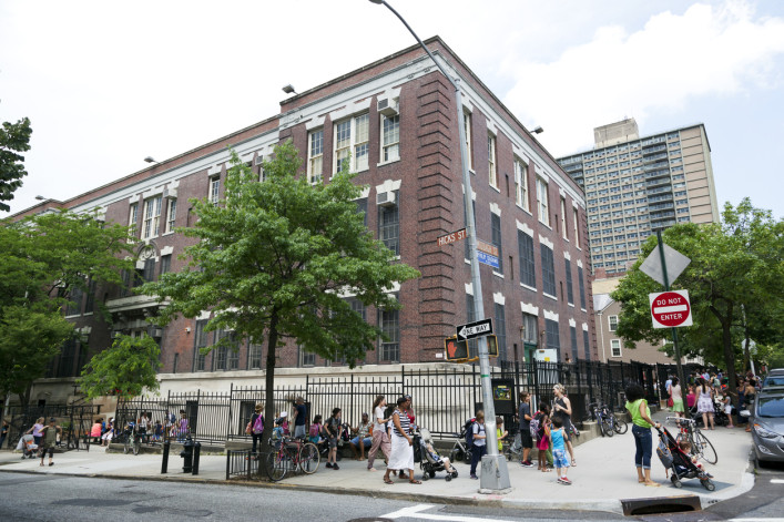 low-rise residential building in NYC