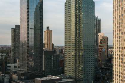 Apartment towers in Long Island City, Queens