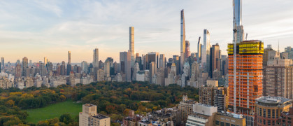 Aerial photo New York Central Park