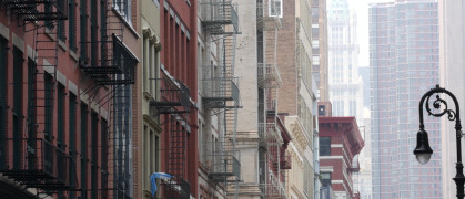 Buildings in the Soho neighborhood of NYC