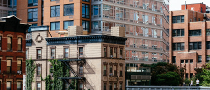 Apartment buildings near the High Line in Manhattan