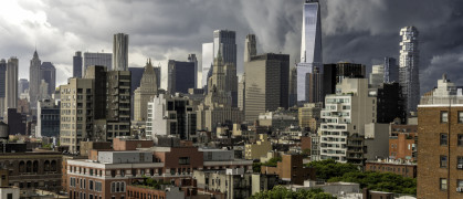 Lower Manhattan skyline