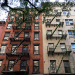 Image of a building with NYC apartments for rent